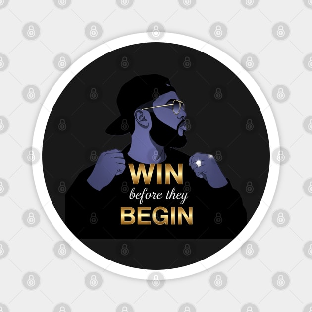 Win Before They Begin Magnet by Lamar 's Store